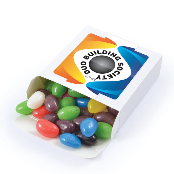 Assorted Colour Jelly Beans in 50 gram Box