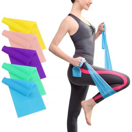 Latex Free TPE 1.5m Fitness Resistance Band