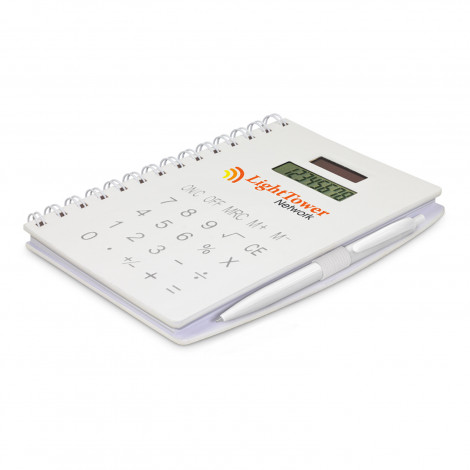 Notebook with Calculator
