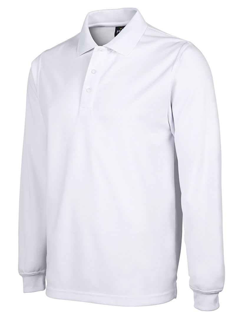 LONG SLEEVE POLY POLO