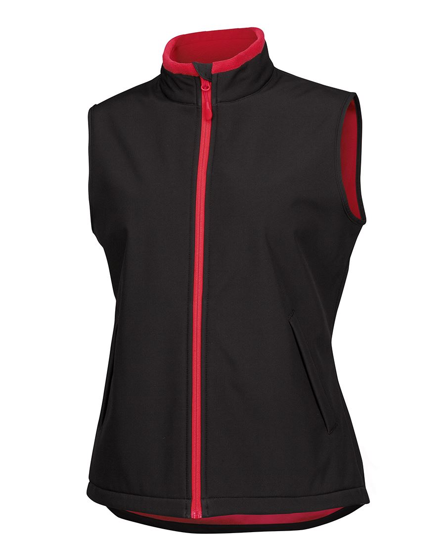 PODIUM LADIES WATER RESISTANT SOFTSHELL VEST