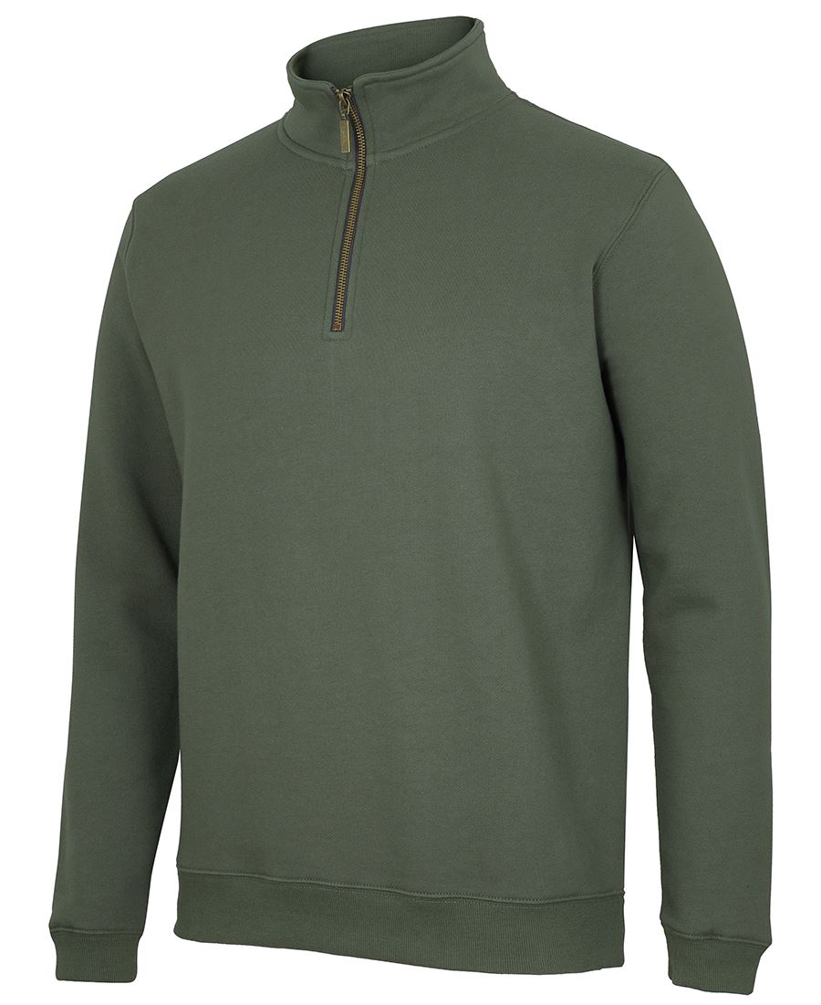 C OF C BRASS 1/2 ZIP SWEAT